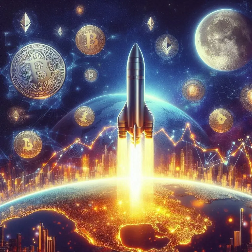 As criptomoedas estão decolando, em breve o Bitcoin certamente vai ultrapassar uma marca histórica