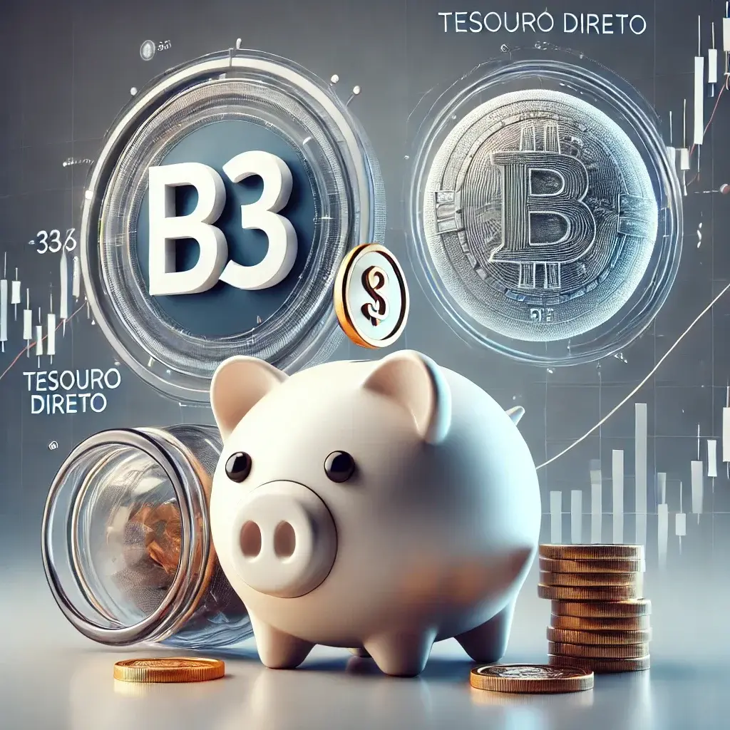 Tesouro Direto funciona como uma poupança mais incorpada onde os rendimentos são consideravelmente maiores